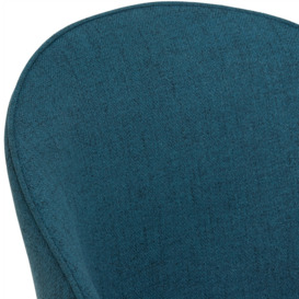 Lauri Dining Chair, Blue Fabric - Barker & Stonehouse - thumbnail 3