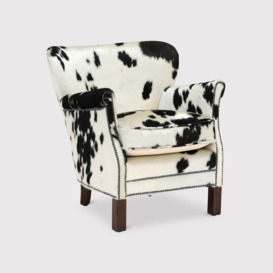 Timothy Oulton Professor Armchair, White Leather - Barker & Stonehouse