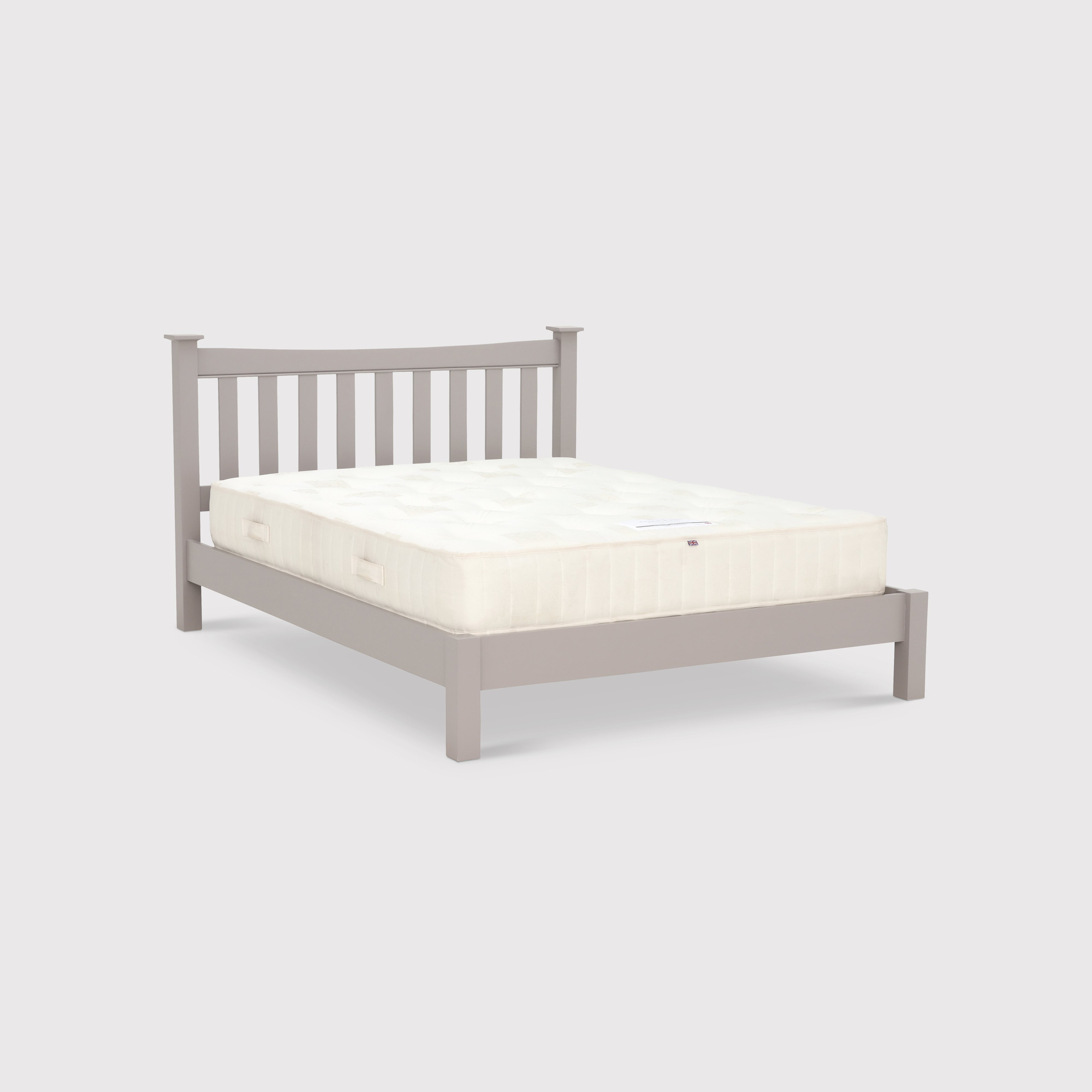 Helmsley 135cm Bed Frame, Grey Wood - Double - Barker & Stonehouse