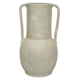 Natural Ceramic Vase, Neutral - Barker & Stonehouse