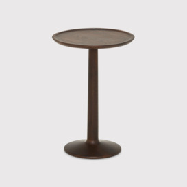 Ercol Siena Medium Side Table, Round, Brown Oak - Barker & Stonehouse