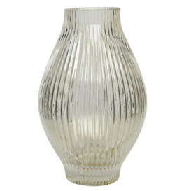 Silver Glass Vase - Barker & Stonehouse