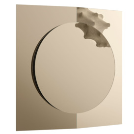 Tonelli Central Mirror 160 x 160cm, Square, Silver Glass - Barker & Stonehouse