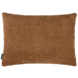 Bronze Boucle Cushion, Square, Brown - Barker & Stonehouse