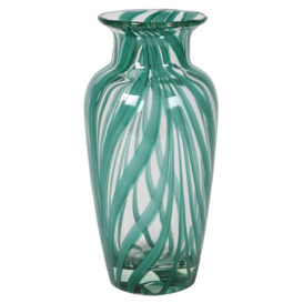Emerald Glass Vase, Green - Barker & Stonehouse