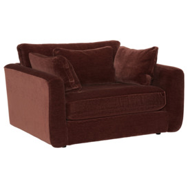 Fable Loveseat Sofa, Red Fabric - Barker & Stonehouse - thumbnail 2