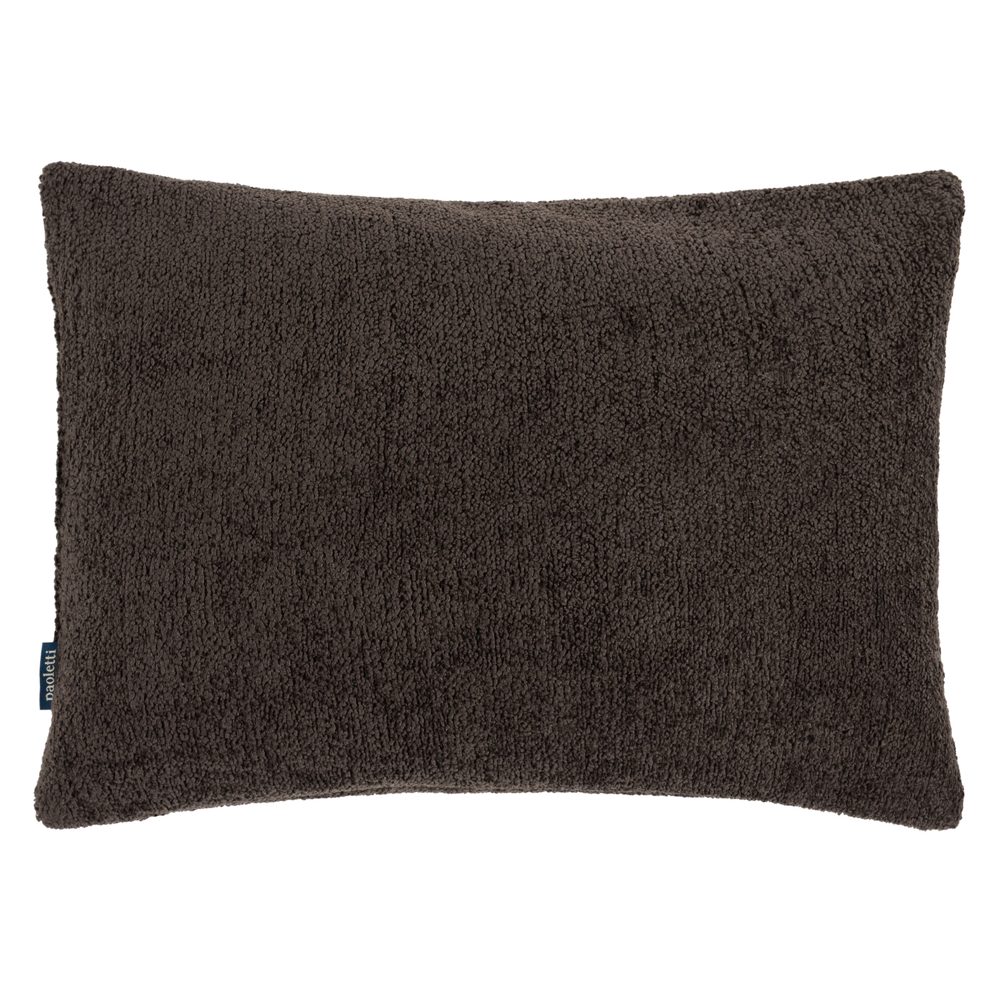 Umber Boucle Cushion, Square, Brown - Barker & Stonehouse - image 1