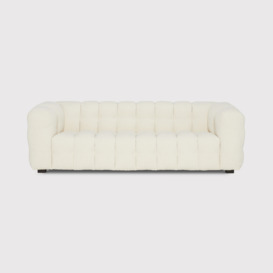 Lenor Sofa, White Fabric - Barker & Stonehouse