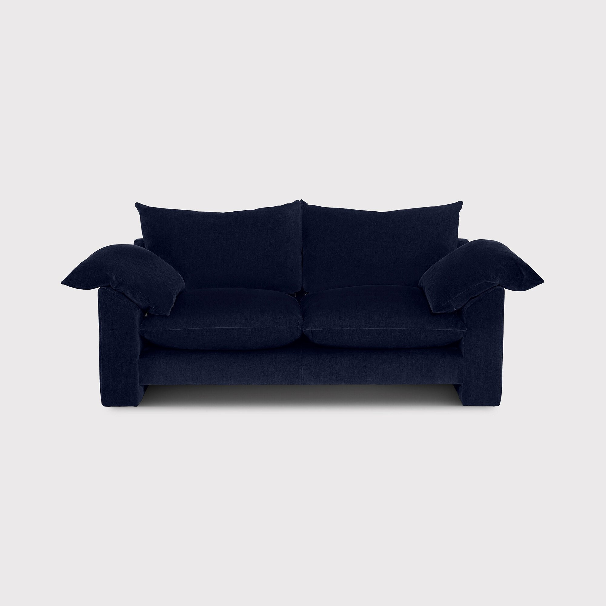 Hoxton Small Sofa, Blue Fabric - Barker & Stonehouse - image 1