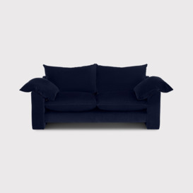 Hoxton Small Sofa, Blue Fabric - Barker & Stonehouse