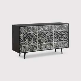 Novak Sideboard, Black Wood - Barker & Stonehouse