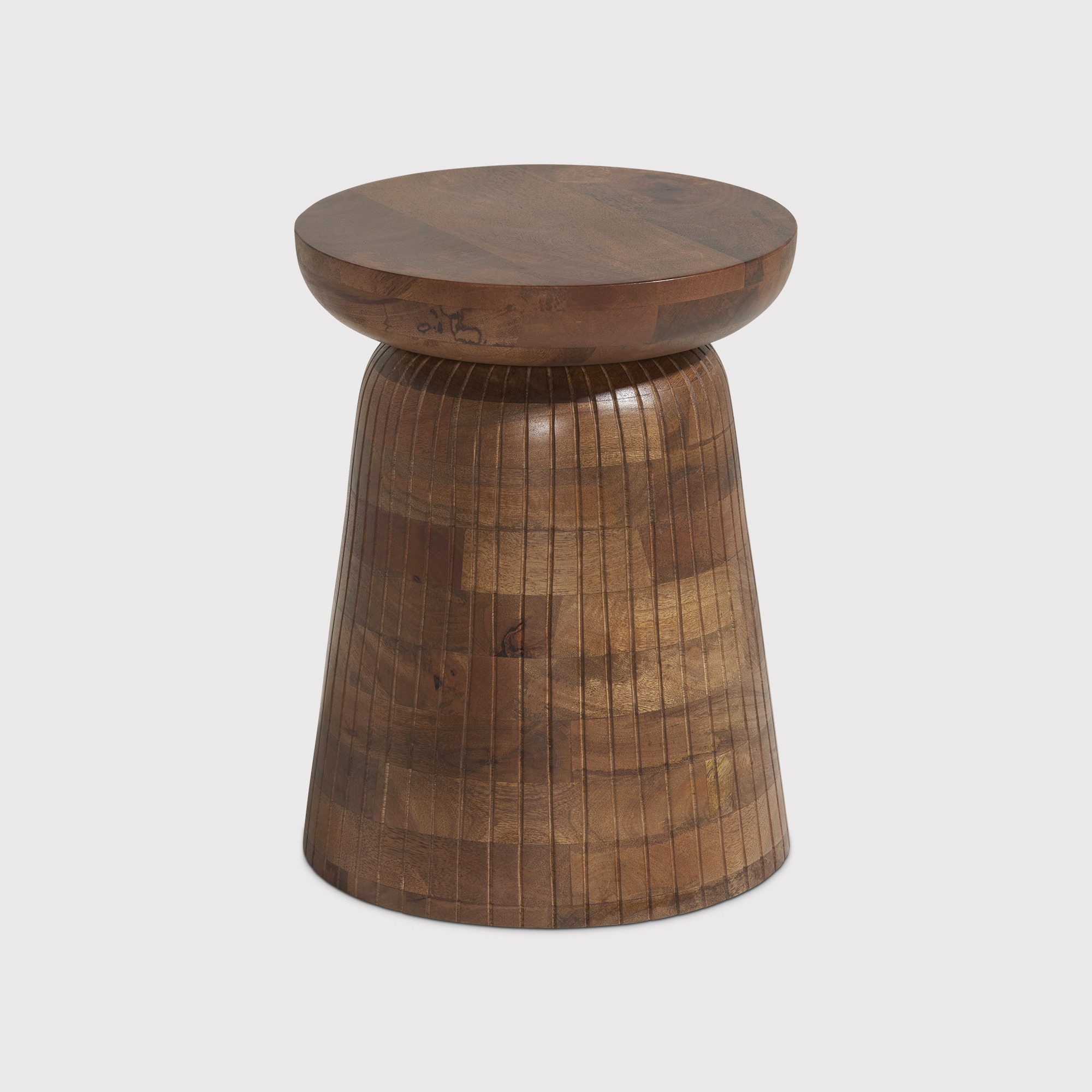 Ackley Side Table 33cm, Round, Mango Wood - Barker & Stonehouse - image 1