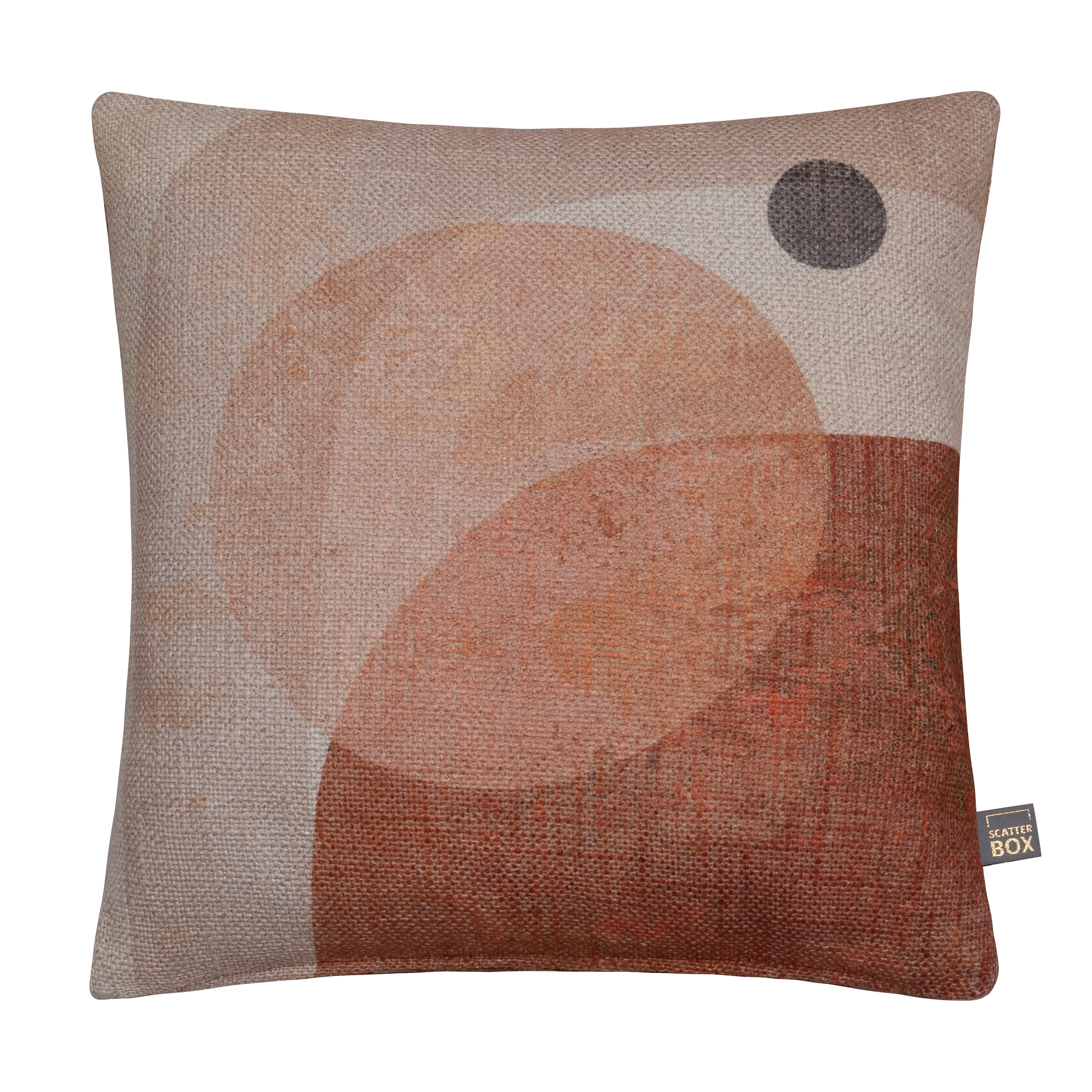 Abstract Sunrise Cushion, Square, Neutral - Barker & Stonehouse - image 1