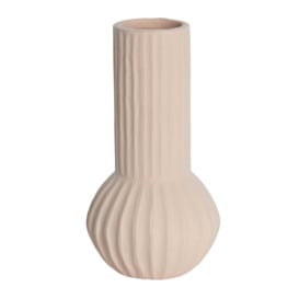 Sand Stripe Vase, Orange Ceramic - Barker & Stonehouse - thumbnail 1