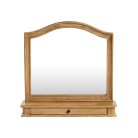 Cecile Gallery Mirror, Square, Neutral Wood - Barker & Stonehouse - thumbnail 3
