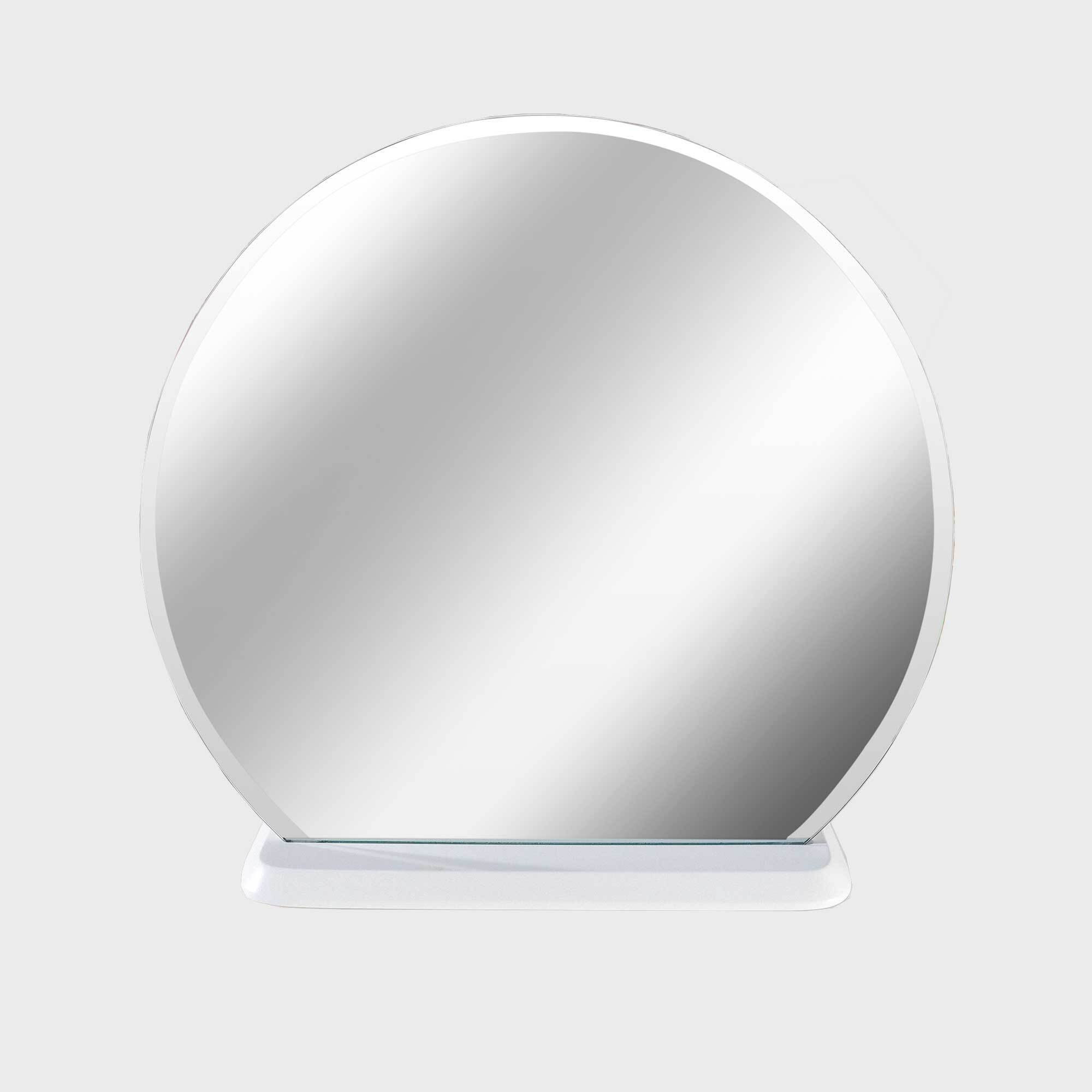 Springwell Mirror, Round, White Wood - Barker & Stonehouse - image 1