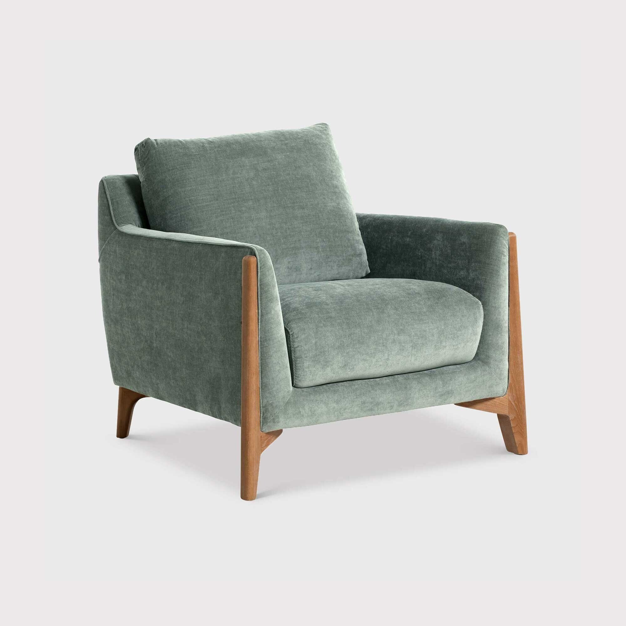 Miles Armchair, Grey Fabric - Barker & Stonehouse - image 1