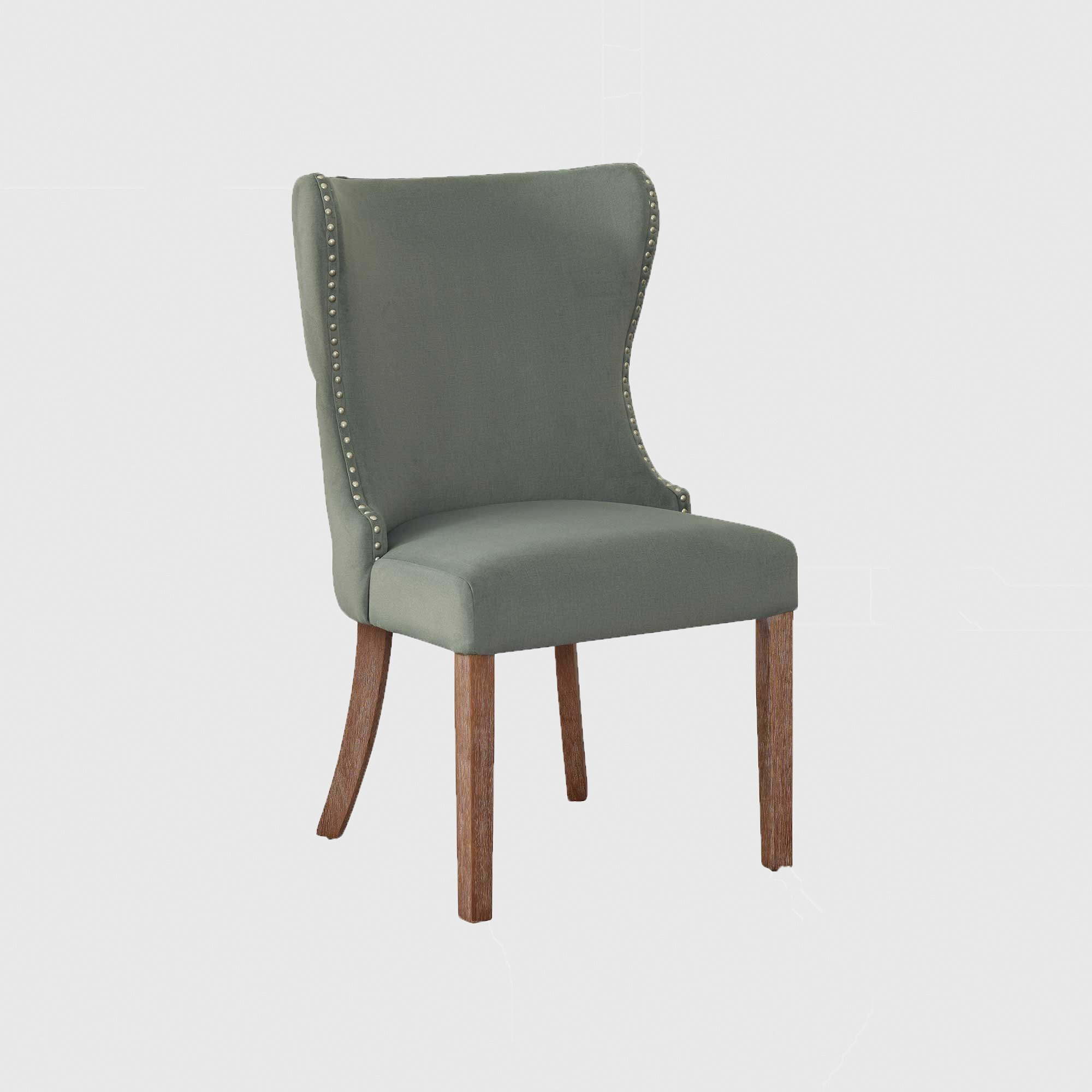 Goddard Dining Chair, Green Fabric - Barker & Stonehouse - image 1