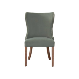 Goddard Dining Chair, Green Fabric - Barker & Stonehouse - thumbnail 2