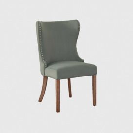 Goddard Dining Chair, Green Fabric - Barker & Stonehouse - thumbnail 1