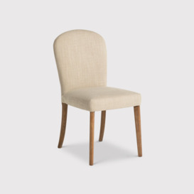 Maurice Dining Chair, Neutral Fabric - Barker & Stonehouse - thumbnail 1