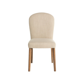 Maurice Dining Chair, Neutral Fabric - Barker & Stonehouse - thumbnail 3