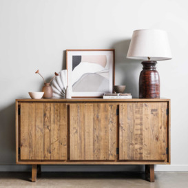 Napier Wide Sideboard, Pine Wood - Barker & Stonehouse - thumbnail 2