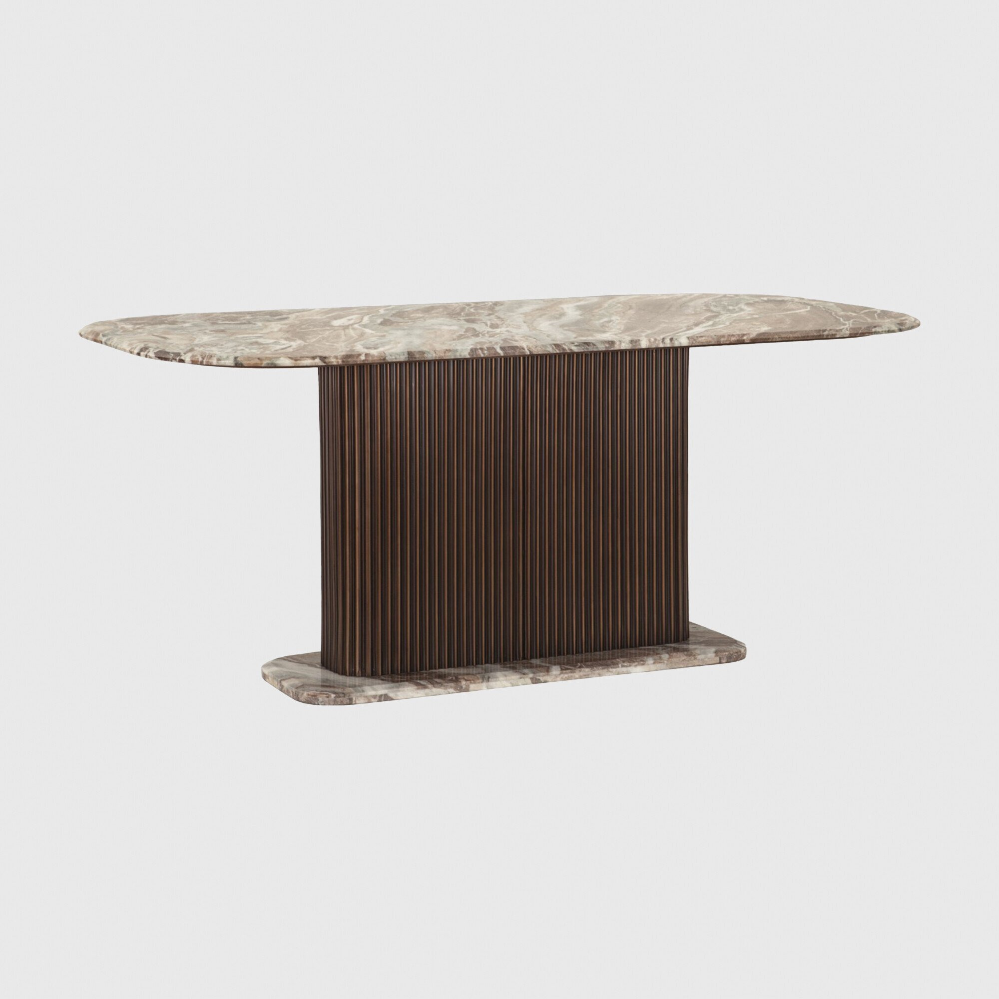 Gion Dining Table 180CM, Brown Marble - Barker & Stonehouse - image 1