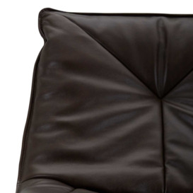 Cormac Swivel Armchair, Brown Leather - Barker & Stonehouse - thumbnail 3