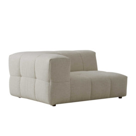 Plensa Section Lhf Modular Sofa, Neutral Fabric - Barker & Stonehouse - thumbnail 2