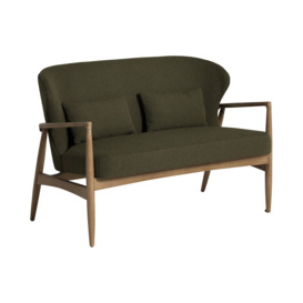 Pinter 2 Seater Sofa, Green Fabric - Barker & Stonehouse - thumbnail 2