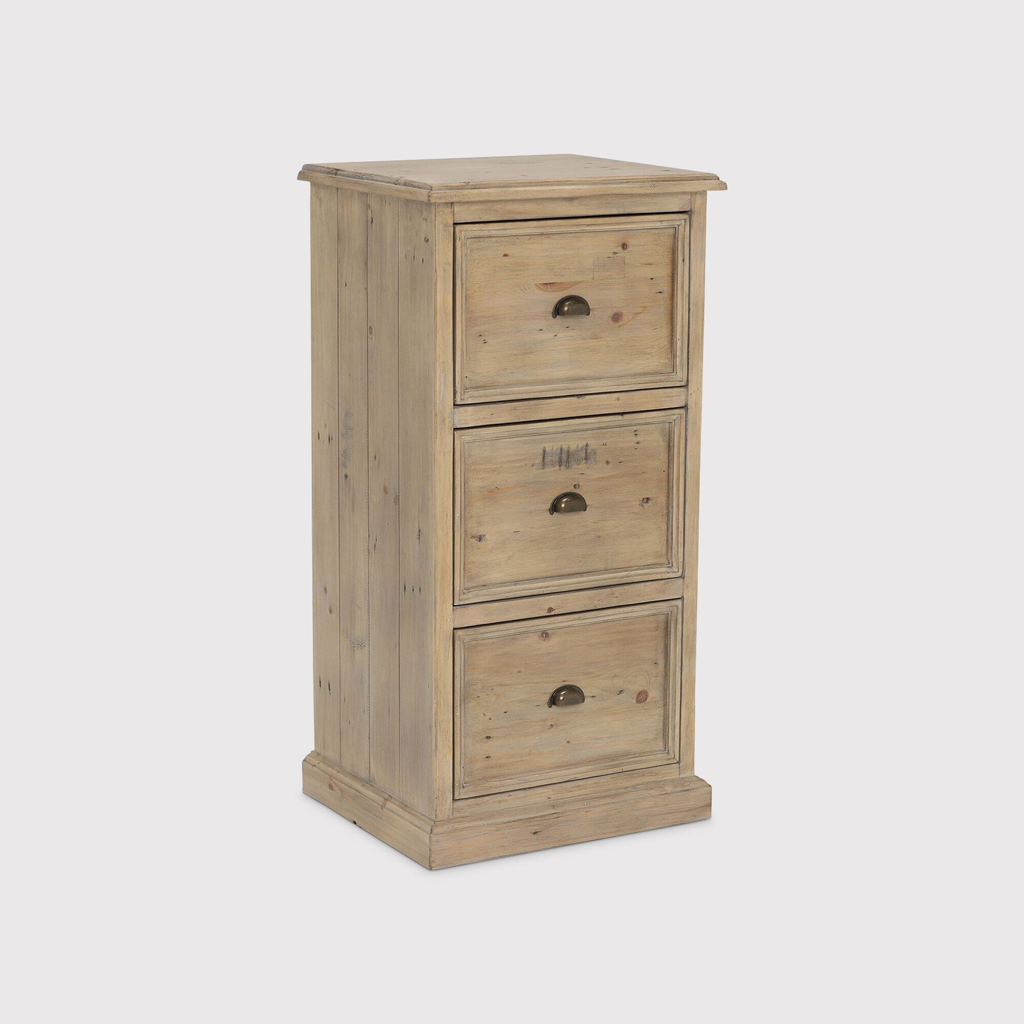Verberie 3 Drawer Filing Cabinet, Neutral Wood - Barker & Stonehouse - image 1