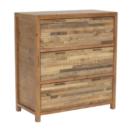 Charlie 3 Drawer Chest Cabinet, Wood - Barker & Stonehouse