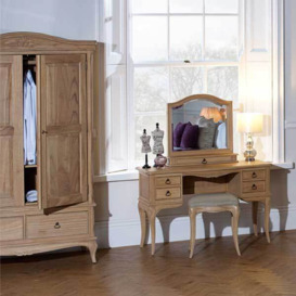 Lille Dressing Table, Neutral Wood - Barker & Stonehouse - thumbnail 2