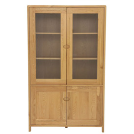Ercol Bosco Display Cabinet, Neutral Oak - Barker & Stonehouse - thumbnail 2