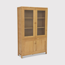 Ercol Bosco Display Cabinet, Neutral Oak - Barker & Stonehouse - thumbnail 1