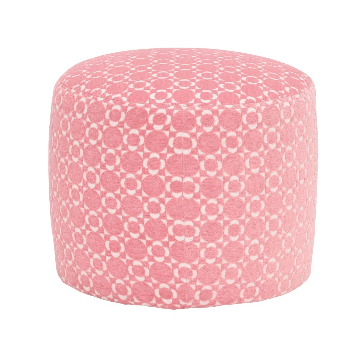 Orla Kiely Conway Small Stool, Pink Fabric - Barker & Stonehouse