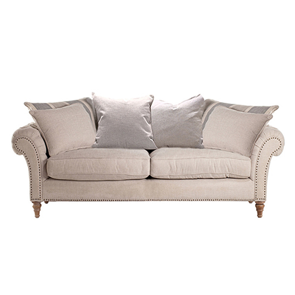 Craven Large Sofa, Neutral Fabric - Barker & Stonehouse