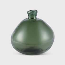 Green Round Vase Glass - Barker & Stonehouse - thumbnail 1