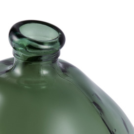 Green Round Vase Glass - Barker & Stonehouse - thumbnail 2