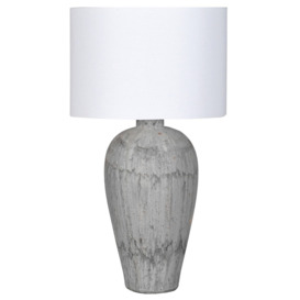 Grey Ceramic Table Lamp - Barker & Stonehouse - thumbnail 1