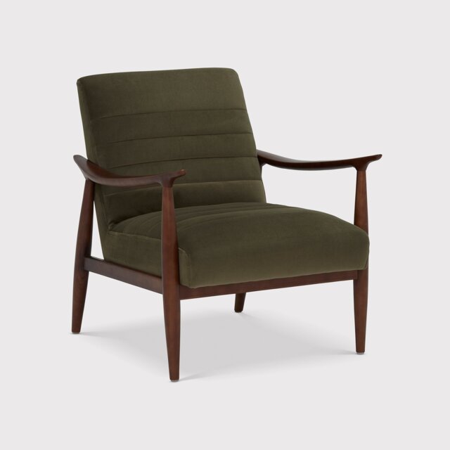 Hockney Armchair, Green Fabric - Barker & Stonehouse - image 1