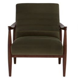 Hockney Armchair, Green Fabric - Barker & Stonehouse - thumbnail 3