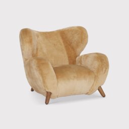 Timothy Oulton Manx Armchair, Neutral Fabric - Barker & Stonehouse