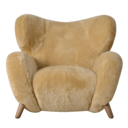 Timothy Oulton Manx Armchair, Neutral Fabric - Barker & Stonehouse - thumbnail 3