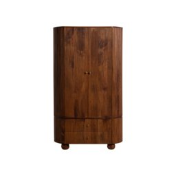 Tasso 2 Door 2 Drawer Wardrobe, Wood - Barker & Stonehouse - thumbnail 3