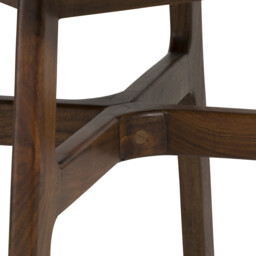 Cresta Dining Table 100x100x76cm, Round, White Wood - Barker & Stonehouse - thumbnail 5