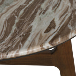 Cresta Dining Table 100x100x76cm, Round, White Wood - Barker & Stonehouse - thumbnail 4