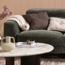 Sandro Right Hand Facing Corner Sofa, Green Fabric - Barker & Stonehouse - thumbnail 6
