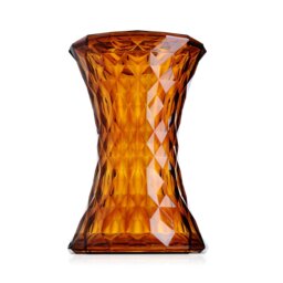 Kartell Stone Stool, Orange Plastic - Barker & Stonehouse - thumbnail 2